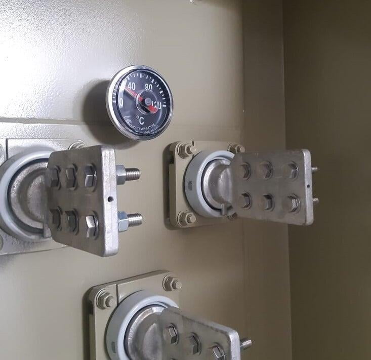 Ready to set up for our padmount transformers.